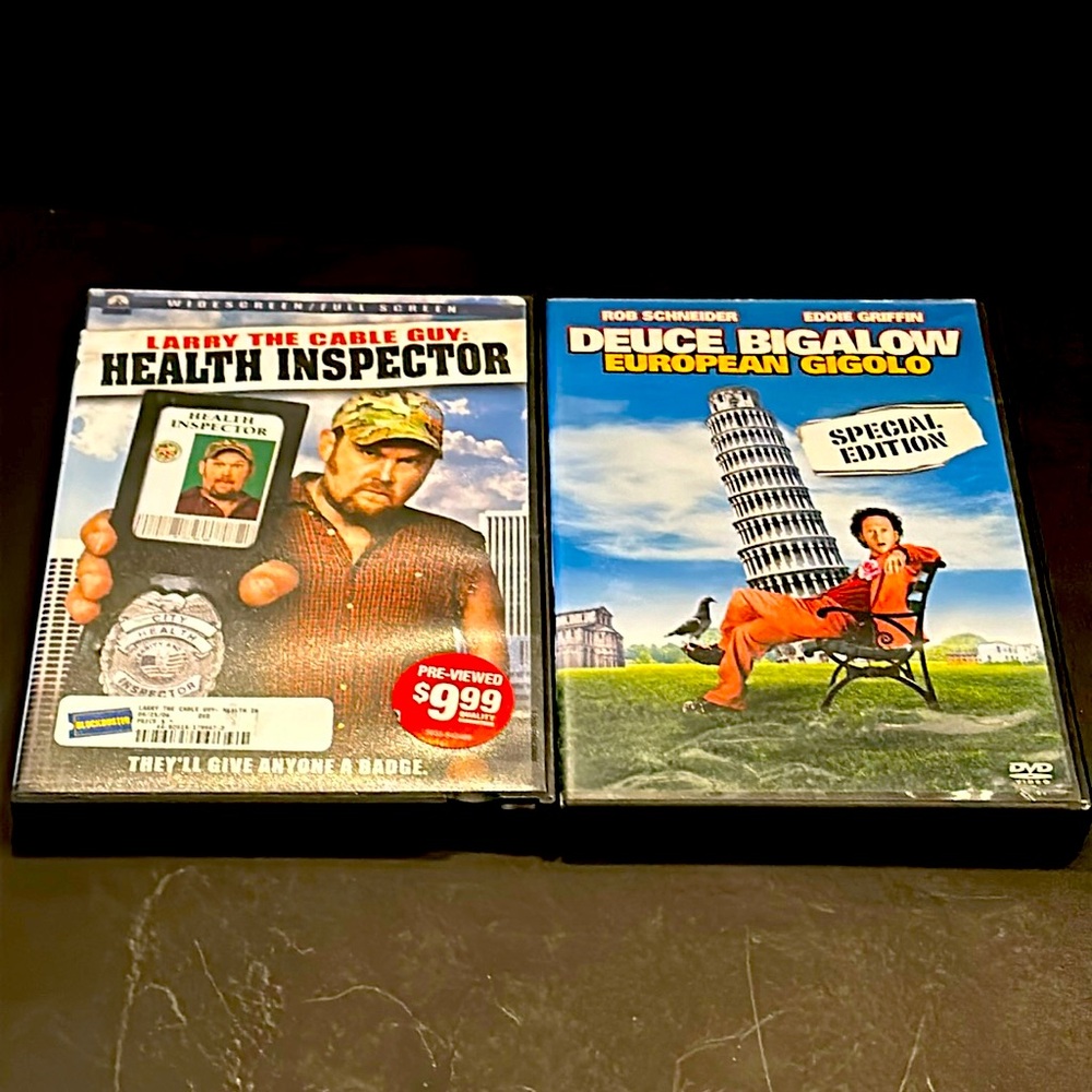 Health inspector and Deuce Bigalow movies